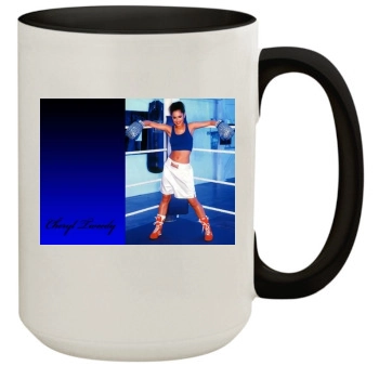 Cheryl Tweedy 15oz Colored Inner & Handle Mug