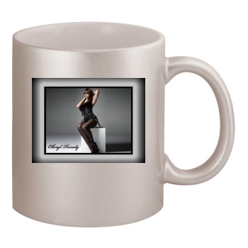 Cheryl Tweedy 11oz Metallic Silver Mug