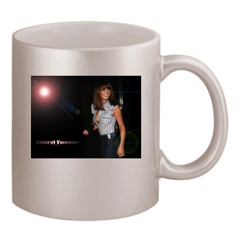 Cheryl Tweedy 11oz Metallic Silver Mug