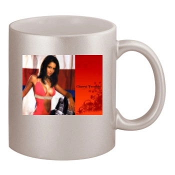 Cheryl Tweedy 11oz Metallic Silver Mug