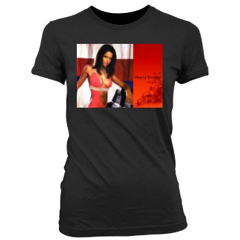 Cheryl Tweedy Women's Junior Cut Crewneck T-Shirt