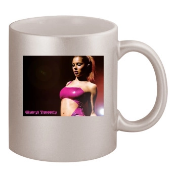 Cheryl Tweedy 11oz Metallic Silver Mug