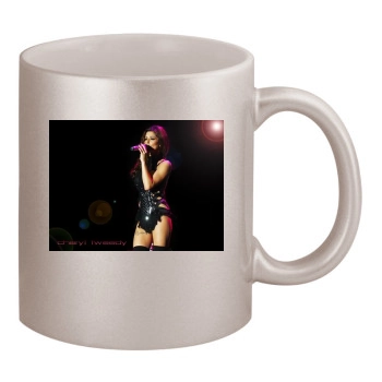 Cheryl Tweedy 11oz Metallic Silver Mug