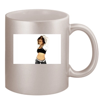 Cheryl Tweedy 11oz Metallic Silver Mug