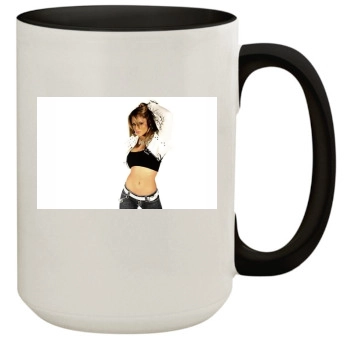 Cheryl Tweedy 15oz Colored Inner & Handle Mug