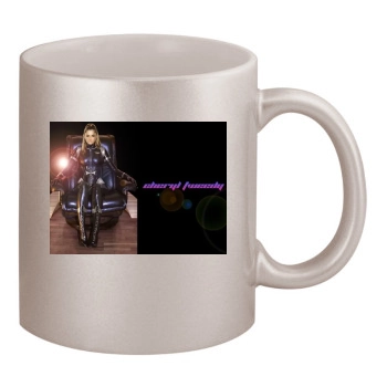 Cheryl Tweedy 11oz Metallic Silver Mug