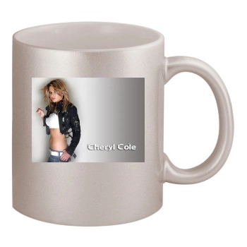 Cheryl Tweedy 11oz Metallic Silver Mug