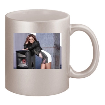 Cheryl Tweedy 11oz Metallic Silver Mug