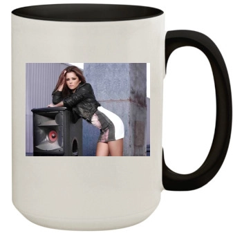 Cheryl Tweedy 15oz Colored Inner & Handle Mug