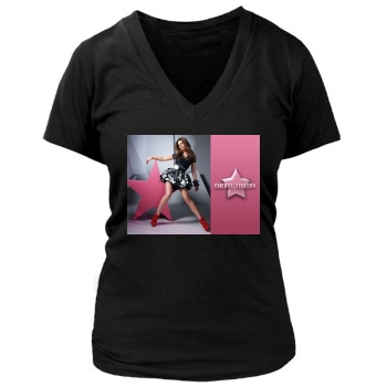 Cheryl Tweedy Women's Deep V-Neck TShirt