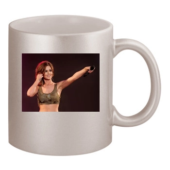 Cheryl Tweedy 11oz Metallic Silver Mug