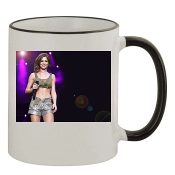 Cheryl Tweedy 11oz Colored Rim & Handle Mug