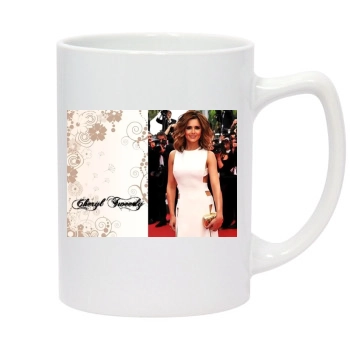 Cheryl Tweedy 14oz White Statesman Mug