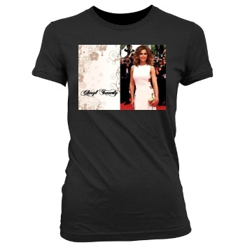 Cheryl Tweedy Women's Junior Cut Crewneck T-Shirt