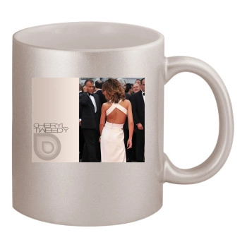 Cheryl Tweedy 11oz Metallic Silver Mug