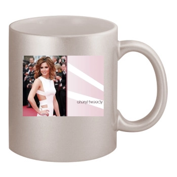 Cheryl Tweedy 11oz Metallic Silver Mug