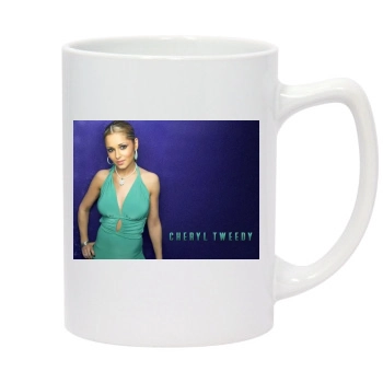 Cheryl Tweedy 14oz White Statesman Mug