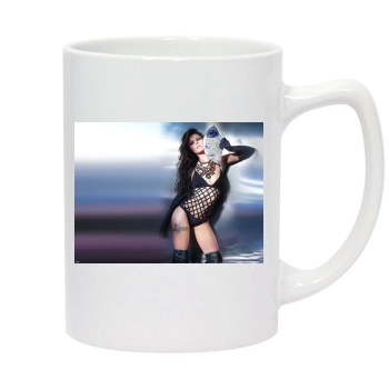 Cheryl Tweedy 14oz White Statesman Mug