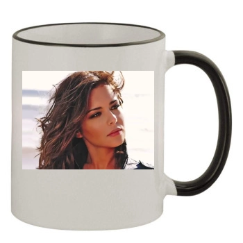 Cheryl Tweedy 11oz Colored Rim & Handle Mug