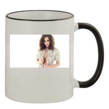 Cheryl Tweedy 11oz Colored Rim & Handle Mug