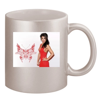 Cheryl Tweedy 11oz Metallic Silver Mug