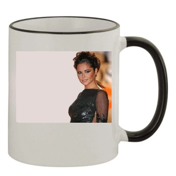 Cheryl Tweedy 11oz Colored Rim & Handle Mug