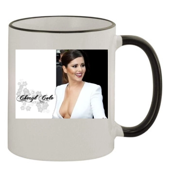 Cheryl Tweedy 11oz Colored Rim & Handle Mug