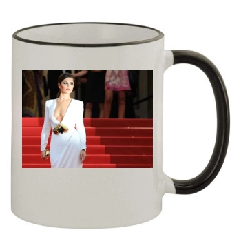 Cheryl Tweedy 11oz Colored Rim & Handle Mug