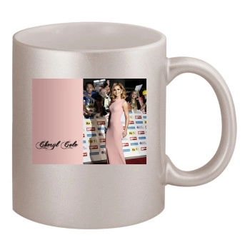 Cheryl Tweedy 11oz Metallic Silver Mug