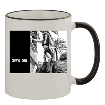 Cheryl Tweedy 11oz Colored Rim & Handle Mug