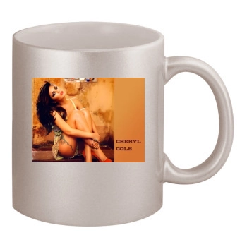 Cheryl Tweedy 11oz Metallic Silver Mug