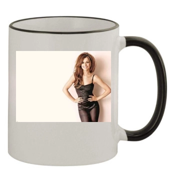 Cheryl Tweedy 11oz Colored Rim & Handle Mug