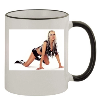 Christina Aguilera 11oz Colored Rim & Handle Mug