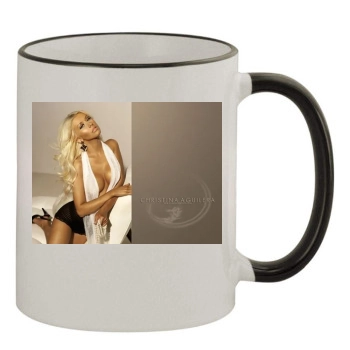 Christina Aguilera 11oz Colored Rim & Handle Mug