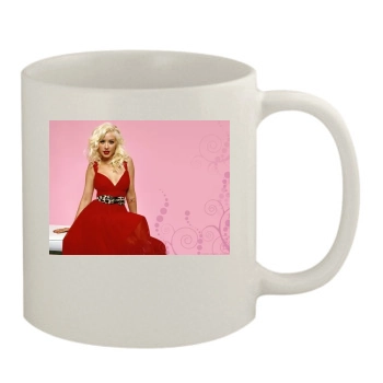 Christina Aguilera 11oz White Mug