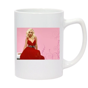 Christina Aguilera 14oz White Statesman Mug