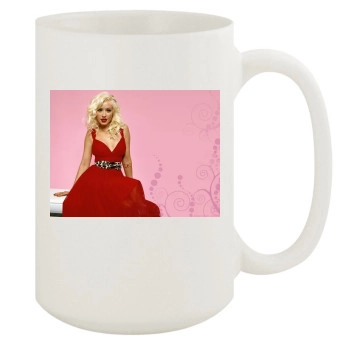 Christina Aguilera 15oz White Mug