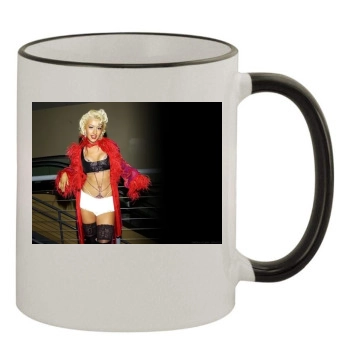 Christina Aguilera 11oz Colored Rim & Handle Mug