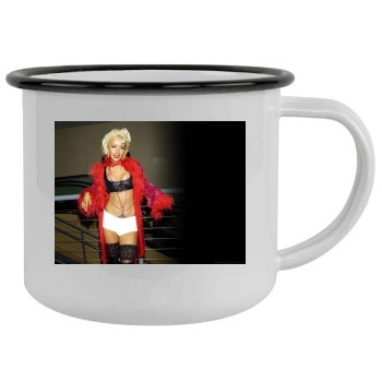 Christina Aguilera Camping Mug