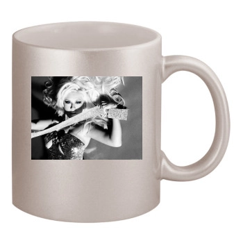 Christina Aguilera 11oz Metallic Silver Mug