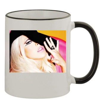 Christina Aguilera 11oz Colored Rim & Handle Mug