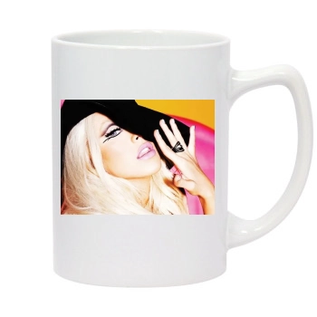 Christina Aguilera 14oz White Statesman Mug