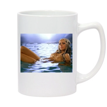 Christina Aguilera 14oz White Statesman Mug