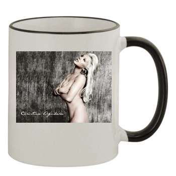 Christina Aguilera 11oz Colored Rim & Handle Mug