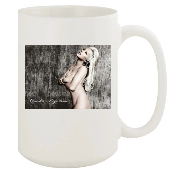 Christina Aguilera 15oz White Mug