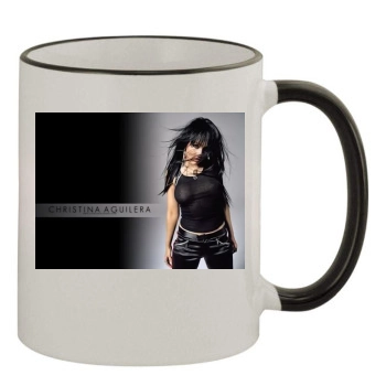 Christina Aguilera 11oz Colored Rim & Handle Mug