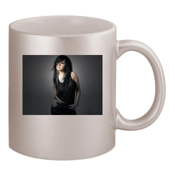 Christina Aguilera 11oz Metallic Silver Mug