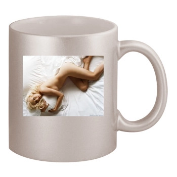 Christina Aguilera 11oz Metallic Silver Mug