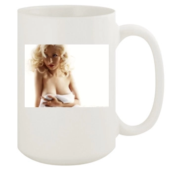 Christina Aguilera 15oz White Mug