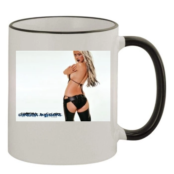 Christina Aguilera 11oz Colored Rim & Handle Mug